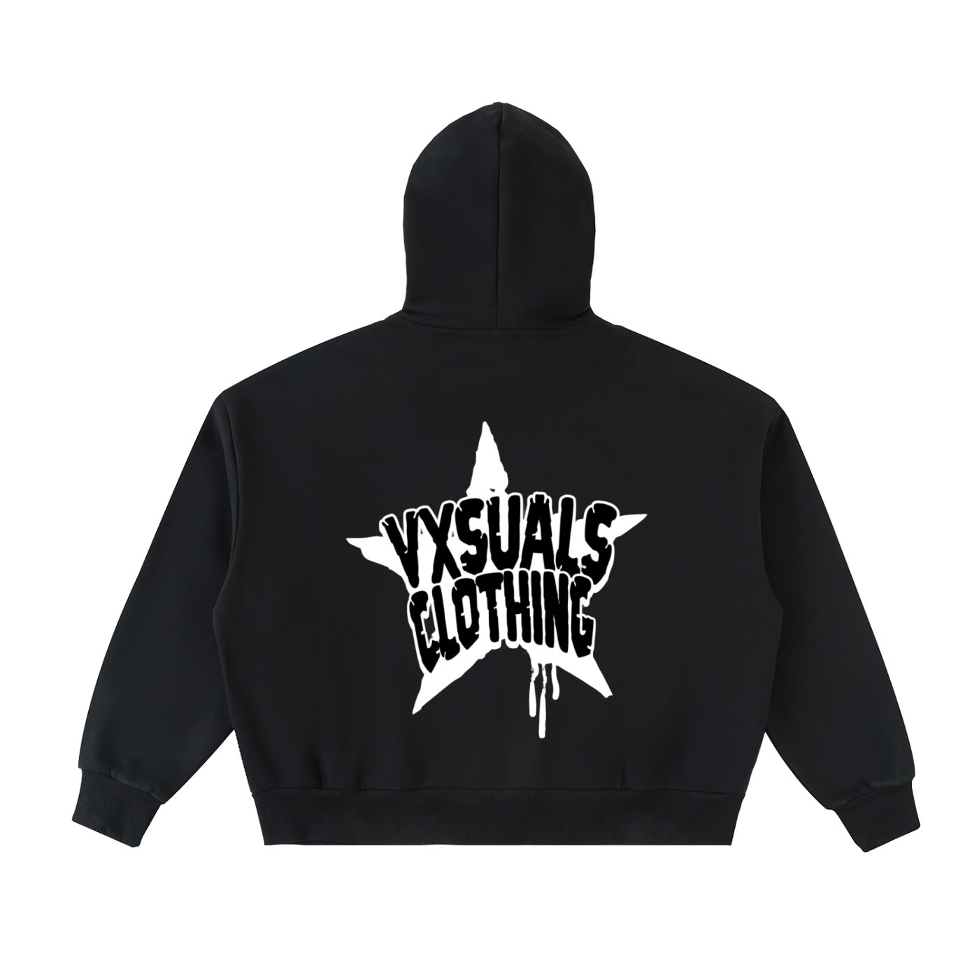 VXSUALS Boxy Star Hoodie