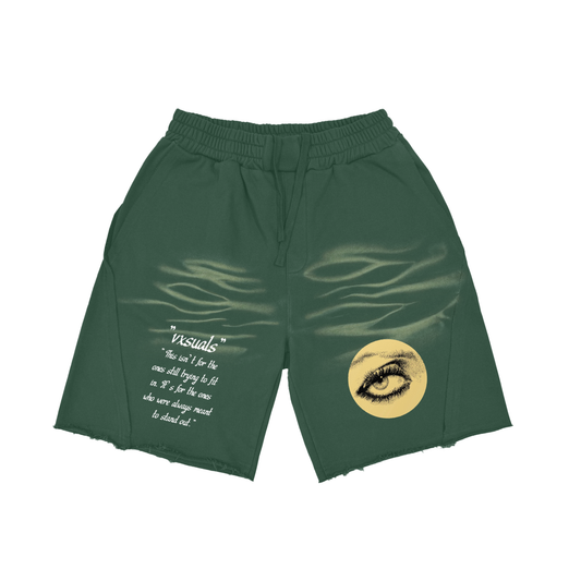 VXSUALS CLASSIC CROPPED SHORTS